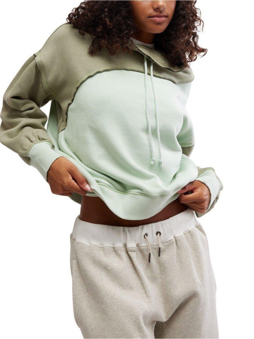 HOME STRETCH COLORBLOCK PULLOVER | FREE PEOPLE